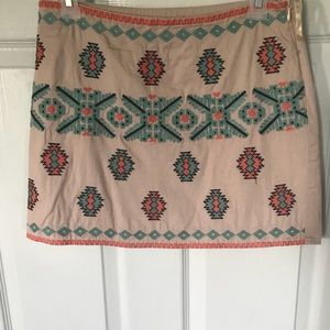 Blue Rain mini-skirt Size Medium